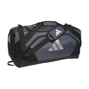 Team Duffel Bag Sports Gym Bag Travel Carry On Bag Large Onix Grey Black